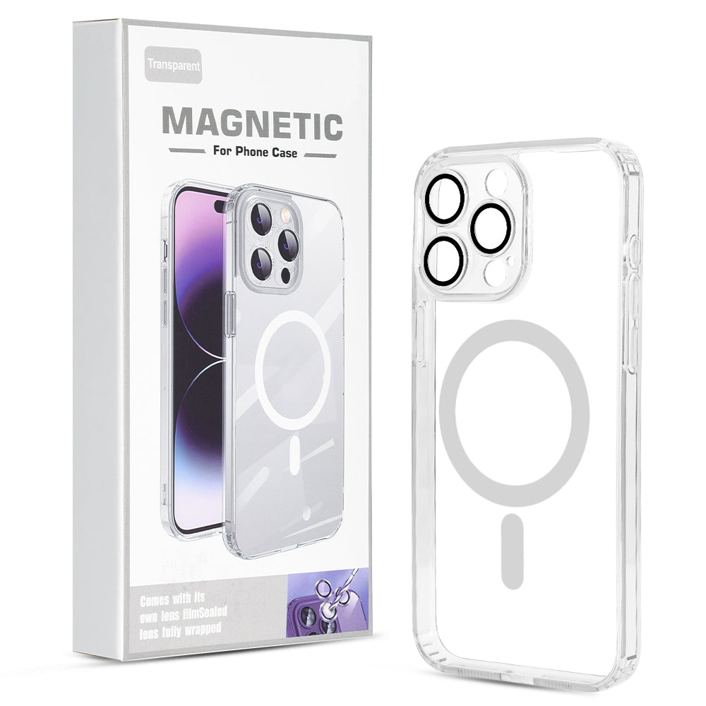 Case For iPhone 14 Pro Max (6.7") The Everyday Compatible with Magsafe Protective Transparent With Precise Camera Lens Cover Protection And Full Retail Ready Packaging - Clear Transparent