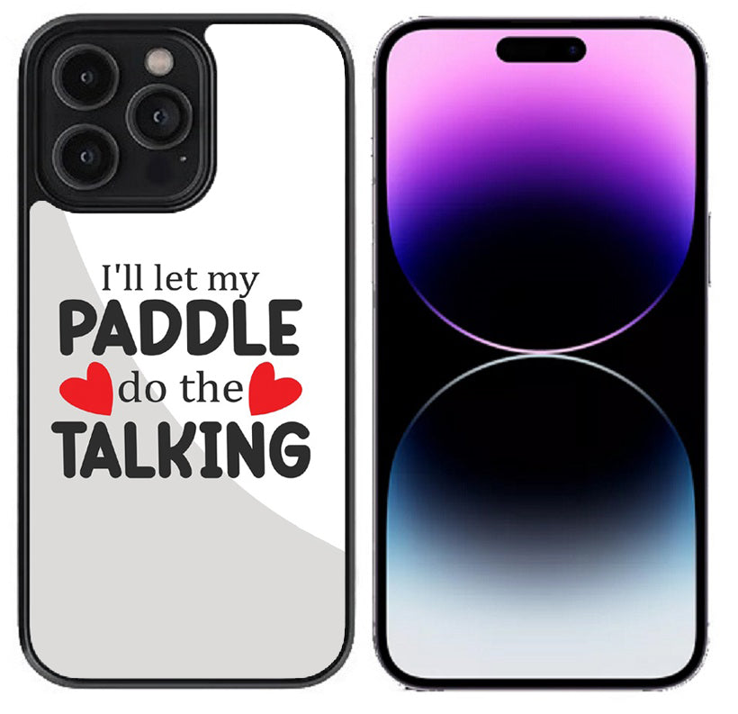 Case For iPhone 15 Pro Custom Print - Love My Paddles