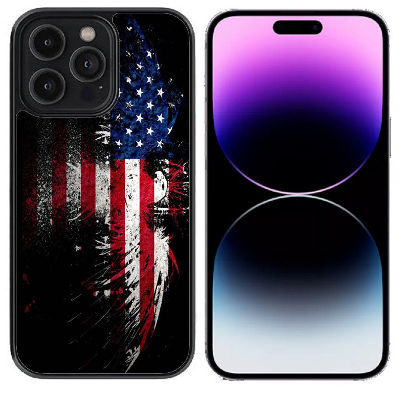 Case For iPhone 14 Pro Custom Print - American Eagle 2