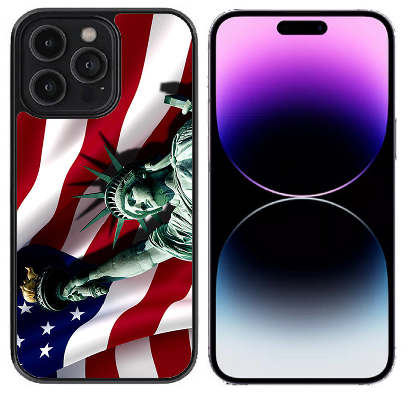 Case For iPhone 15 Pro (6.1") High Resolution Custom Design Print - Freedom