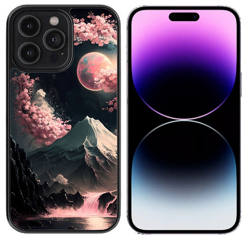 Case For iPhone 15 Pro (6.1") High Resolution Custom Design Print - Pink Fiji