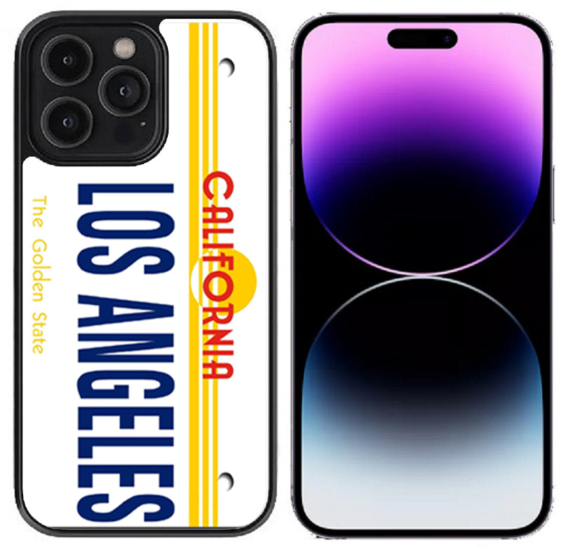 Case For iPhone 15 Pro (6.1") High Resolution Custom Design Print - Los Angeles