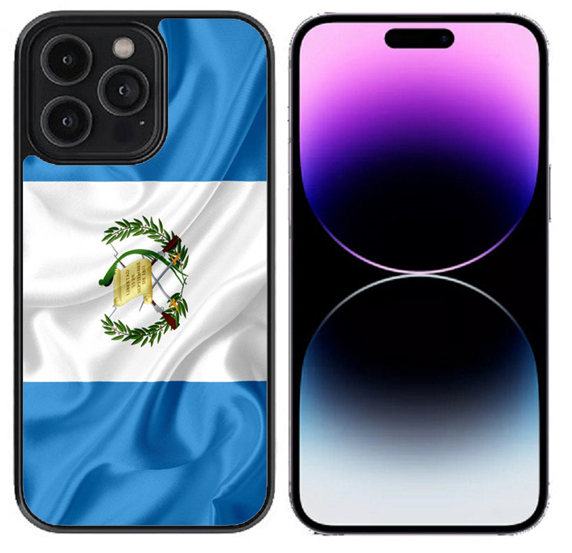 Case For iPhone 14 Plus (6.7") High Resolution Custom Design Print - Guatemala Flag