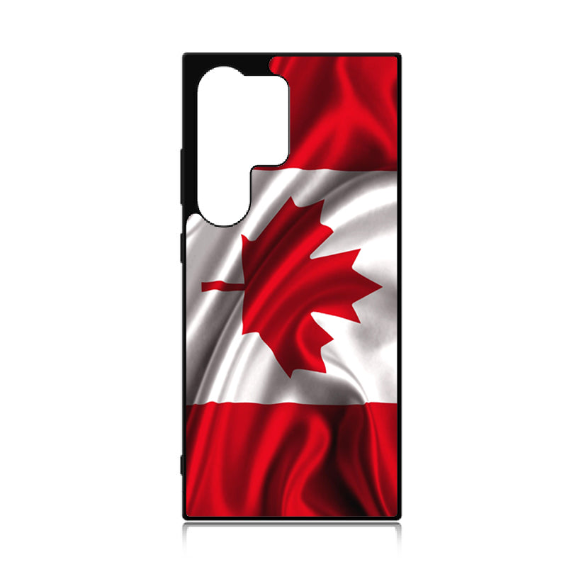 Case For Galaxy S24 Ultra High Resolution Custom Design Print - Canadian Flag