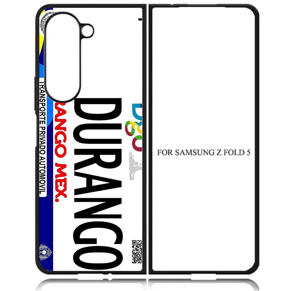 Case For Samsung Galaxy Z Fold 5 Custom Print Latin Cities - Durango