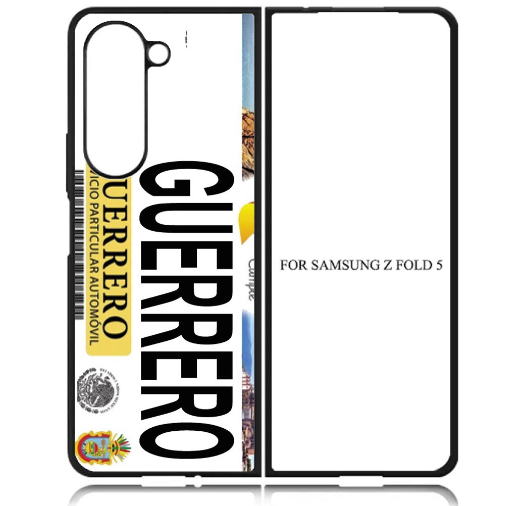 Case For Samsung Galaxy Z Fold 5 Custom Print - Guerrero