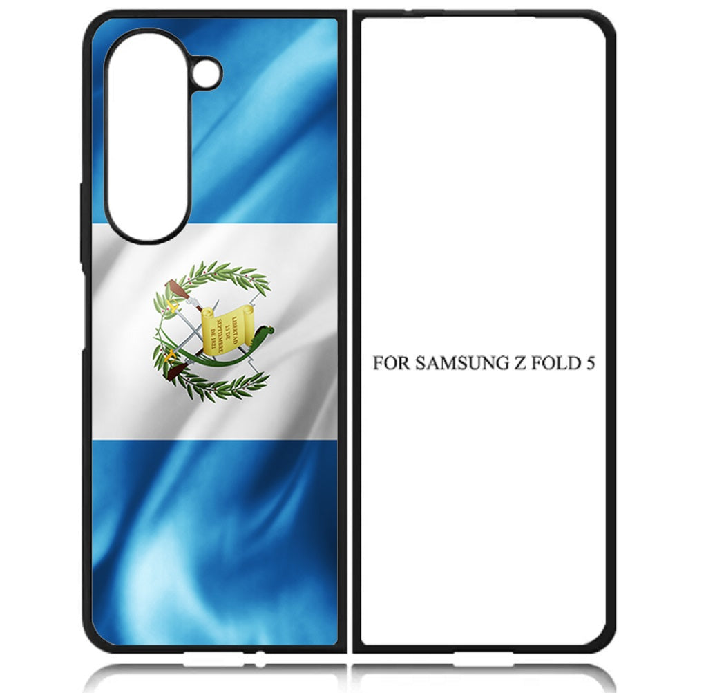 Case For Galaxy Z Fold5 5G High Resolution Custom Design Print - Guatemala Flag