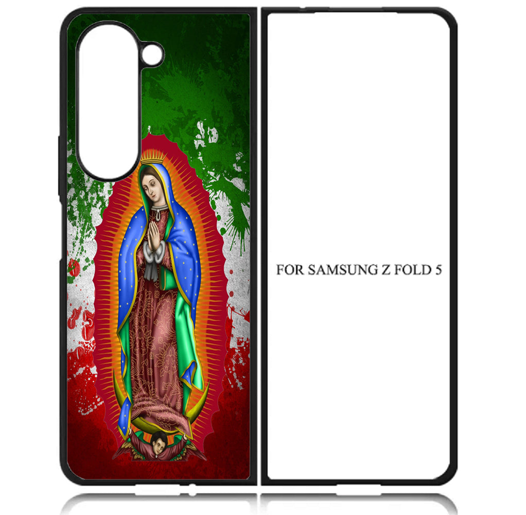 Case For Galaxy Z Fold5 5G High Resolution Custom Design Print - Guadalupe 02