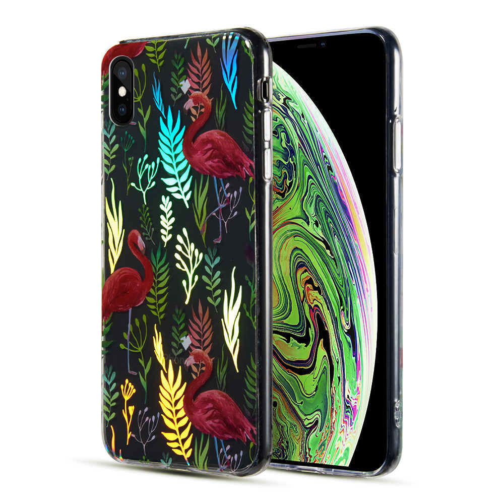 Apple iPhone XS Max Case Slim Décor Holographic Print