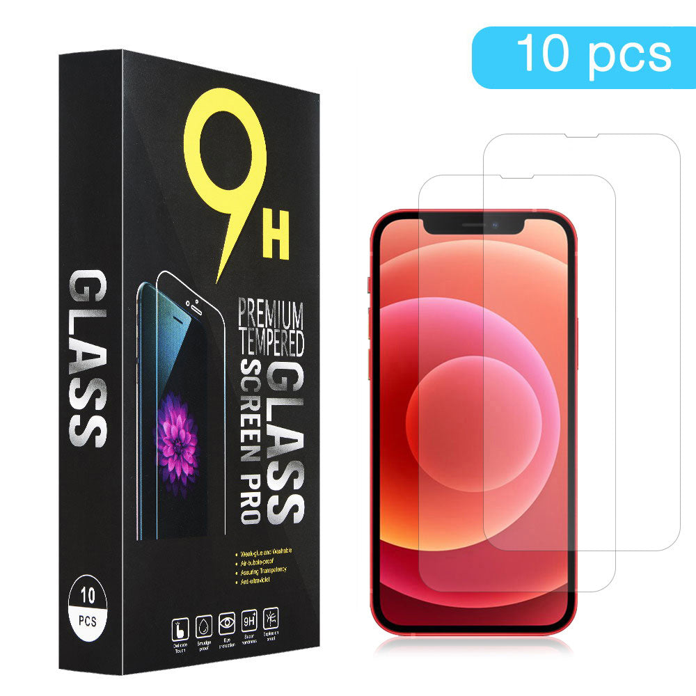 Tempered Glass Screen Protector for Apple iPhone 14 Pro (6.1") - 10 Pack