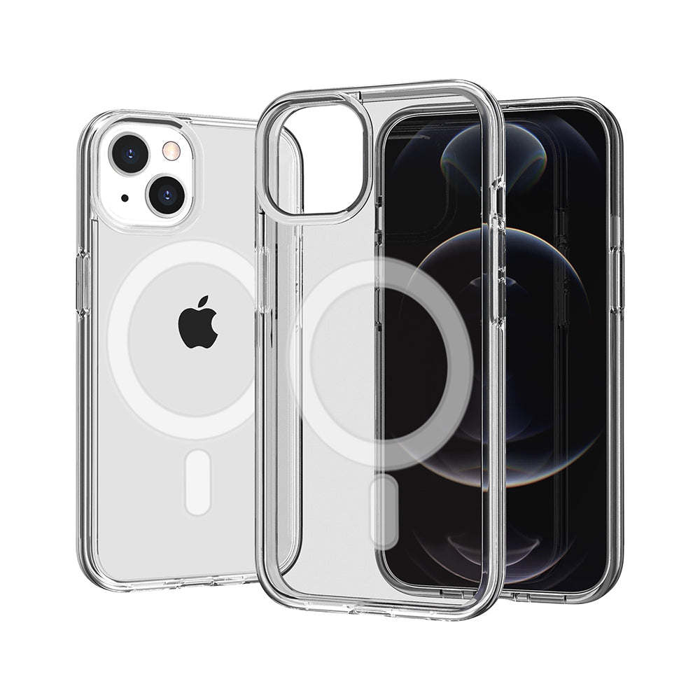 Case for Apple iPhone 15 (6.1") Clarity MagSafe Collection Ultra Clear Protective with High Quality Thick TPU and MagSafe