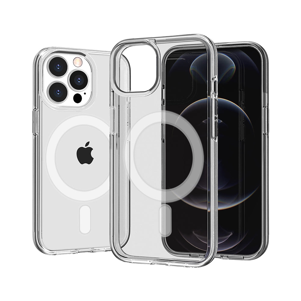 Case for Apple iPhone 15 Pro (6.1") Clarity MagSafe Collection Ultra Clear Protective with High Quality Thick TPU and MagSafe