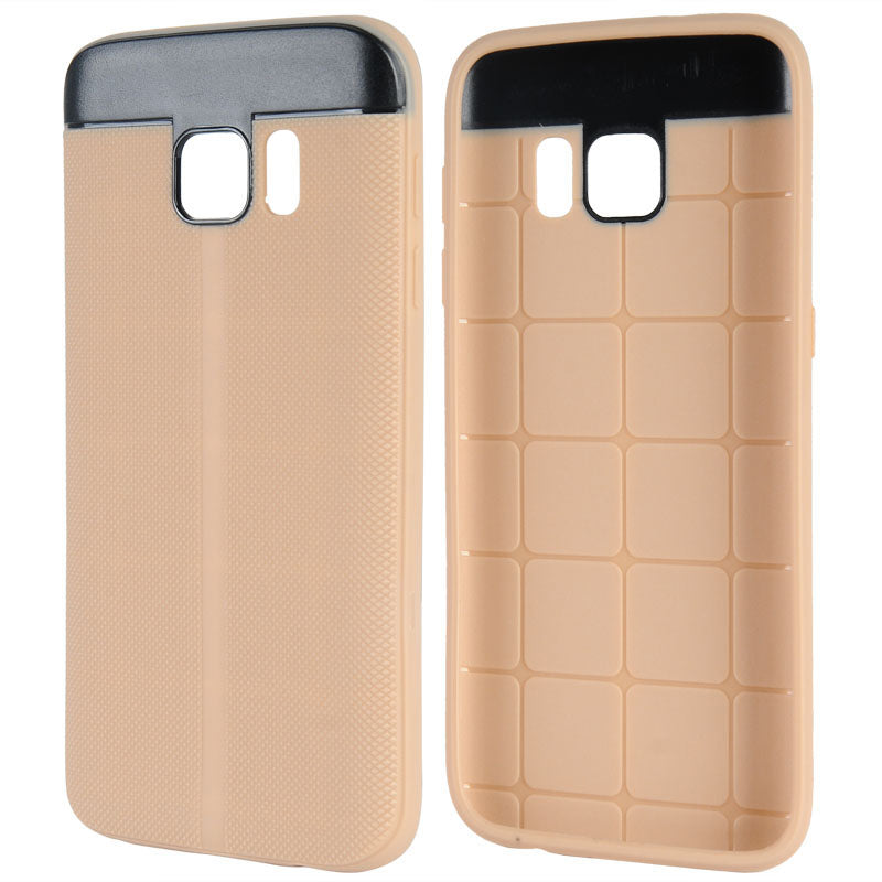 Samsung Galaxy S7 Case Slim Anti-Slip TPU - Gold