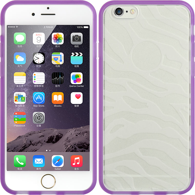Apple iPhone 6, iPhone 6S Case Slim Purple TPU - Clear