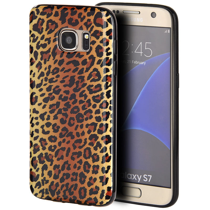 Samsung Galaxy S7 Case Slim TPU - Leopard Back