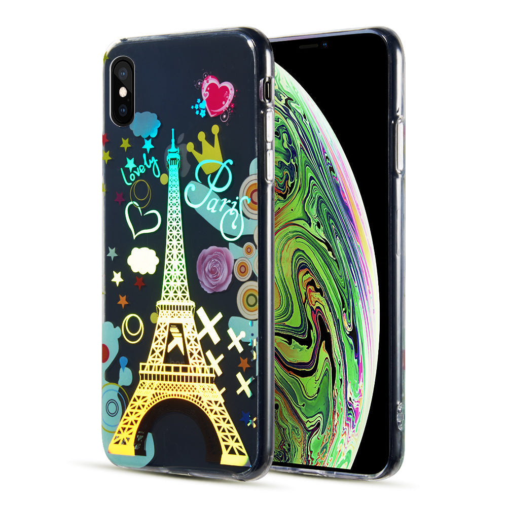 Apple iPhone XS, iPhone X Case Slim Décor Holographic Print