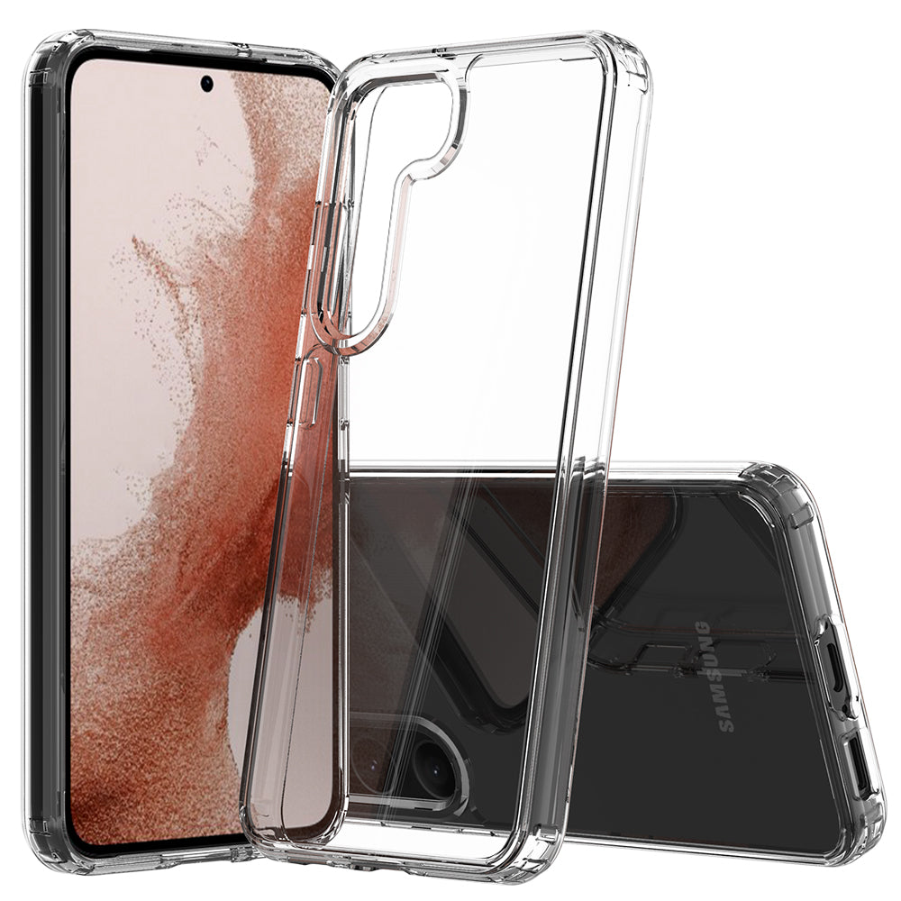 Samsung Galaxy S23 Plus Case Slim TPU with Clear Acrylic Back - Clear