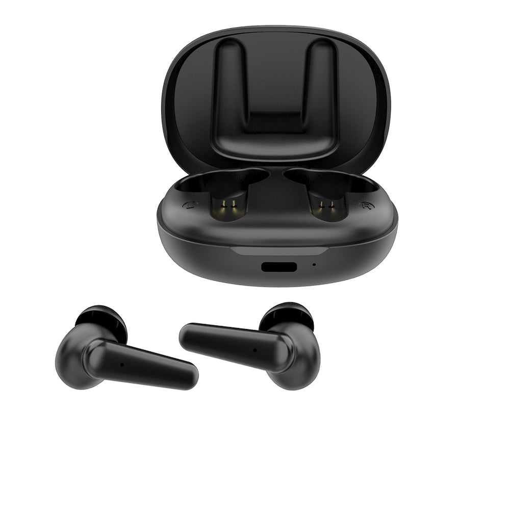 Premium Quality TWS (True Wireless Earbuds) Bluetooth Headsetwith Charging Box Style A12 - Black