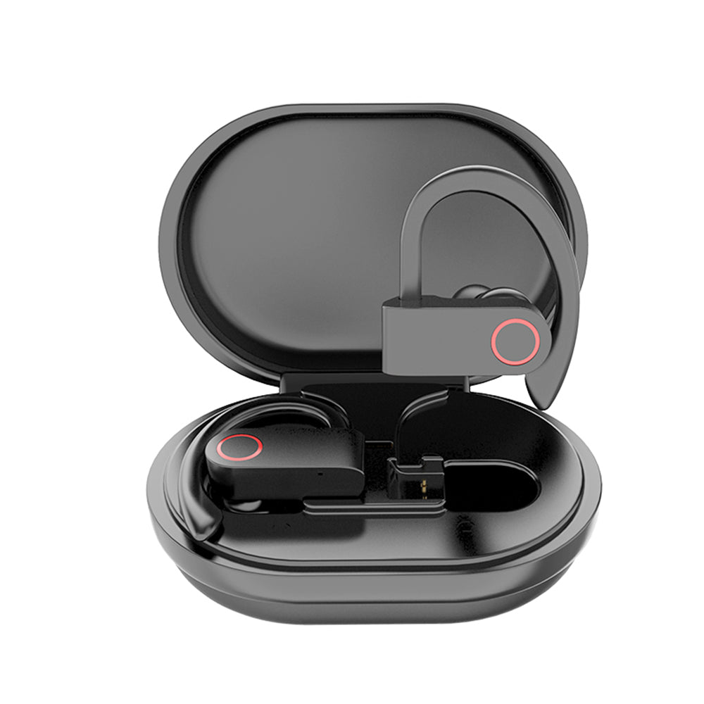 Premium Quality TWS (True Wireless Earbuds) Bluetooth Headsetwith Charging Box Style A9 Pro - Black