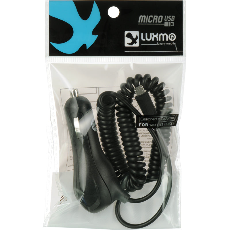 Universal Micro USB Dw 2.1A Car Charger- Polybag Packaging