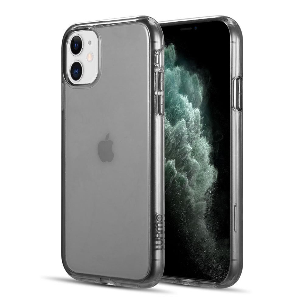 Case for Apple iPhone 12 Mini (5.4) Clarity Collection Ultra Thick Clear Protective with High Quality TPU and Full Transparency - Smoke