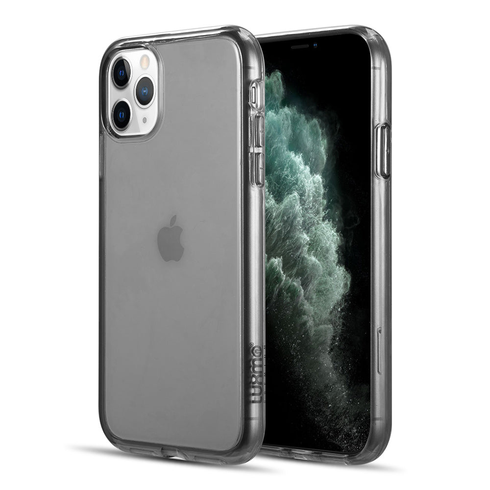 Case for Apple iPhone 12 Pro Max(6.7) Clarity Collection Ultra Thick Clear Protective with High Quality TPU and Full Transparency - Smoke