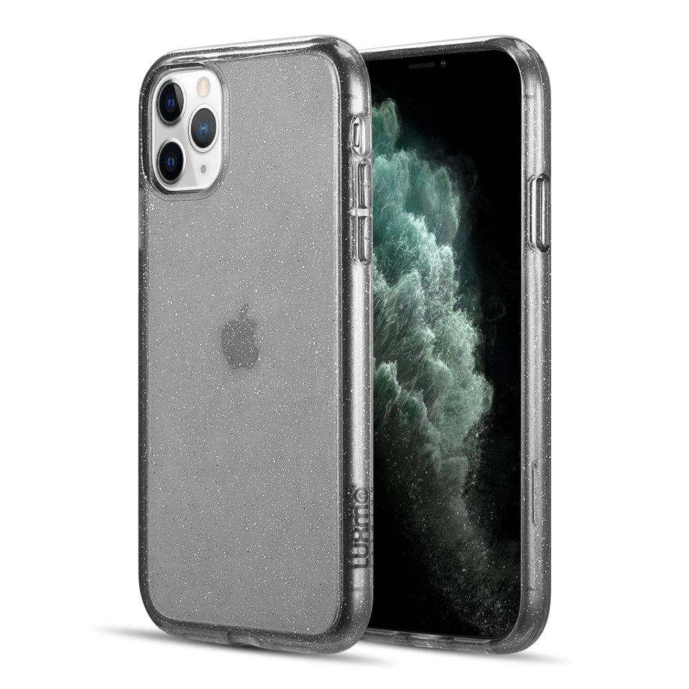 Case for Apple iPhone 13 Pro Max (6.7) Clarity Collection Ultra Thick Clear Protective with High Quality TPU and Full Transparency - Smoke with Sparkle