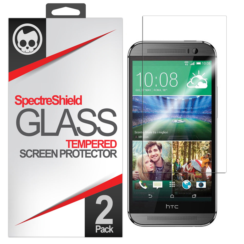 HTC One M8 Screen Protector - Tempered Glass