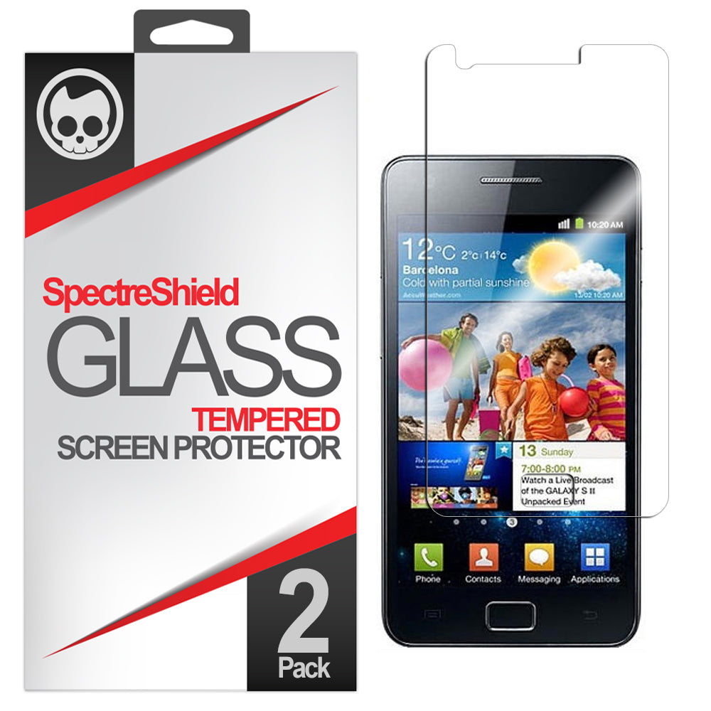 Samsung Galaxy S2 i9100 Screen Protector - Tempered Glass