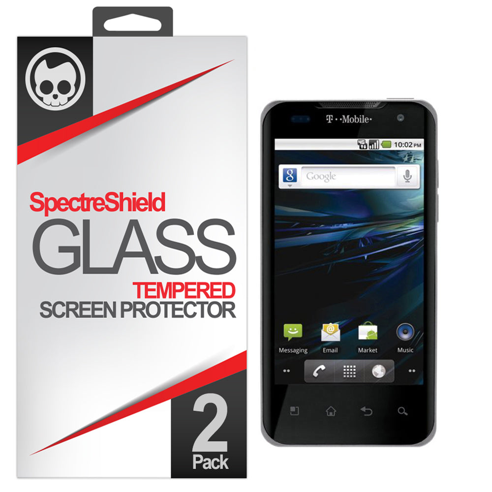 T-Mobile LG G2X Screen Protector - Tempered Glass