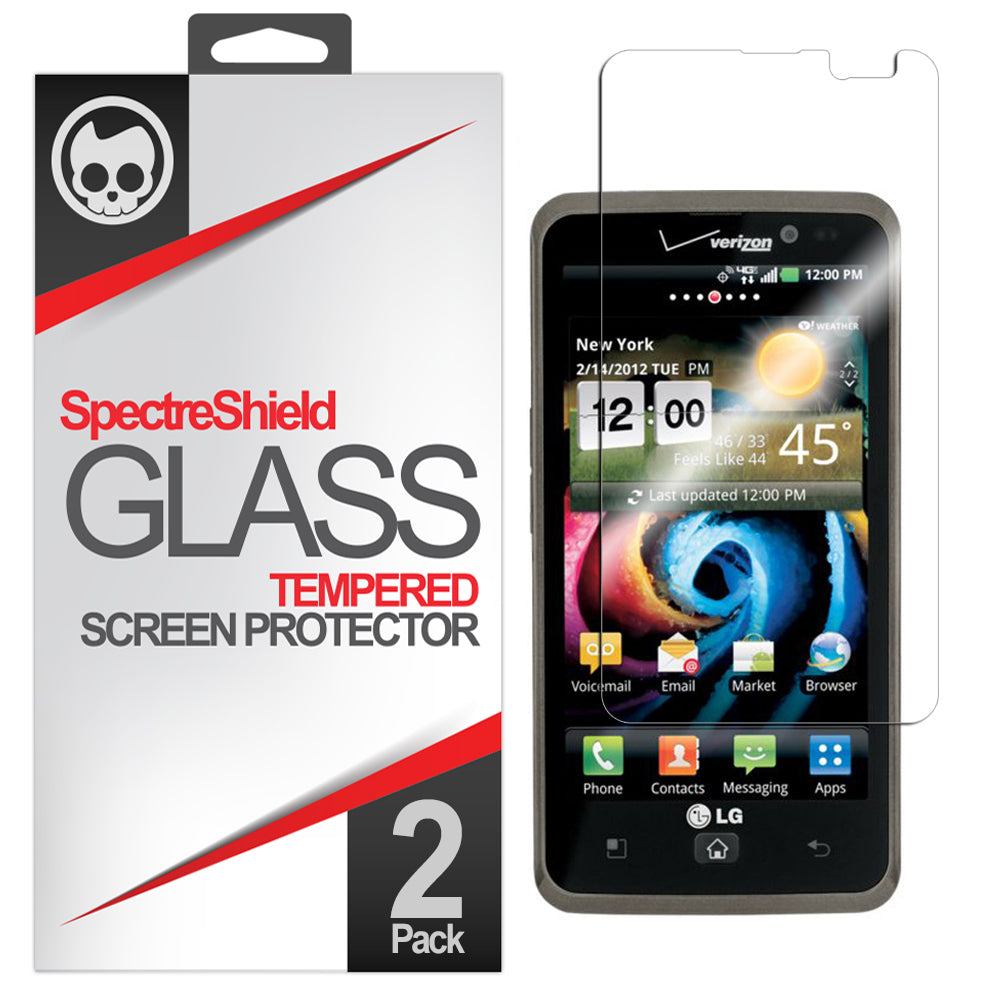 LG Spectrum Screen Protector - Tempered Glass