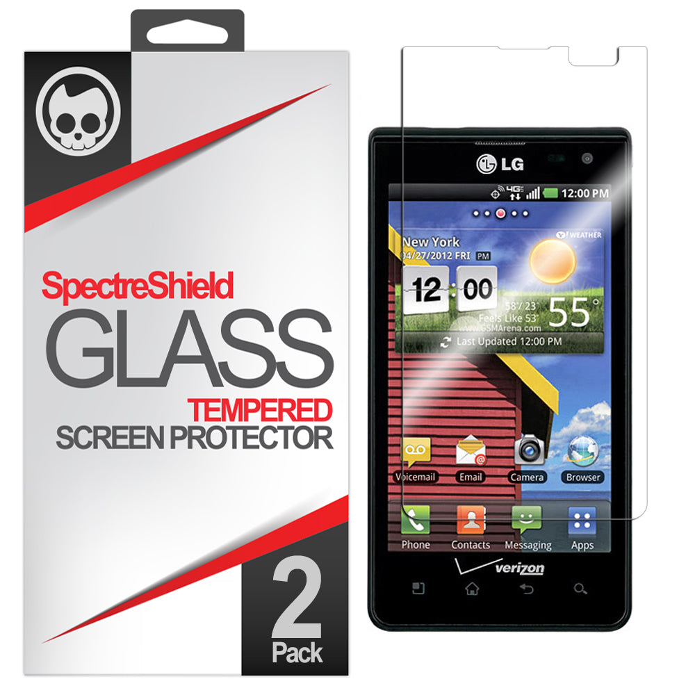 LG Lucid VS840 Screen Protector - Tempered Glass