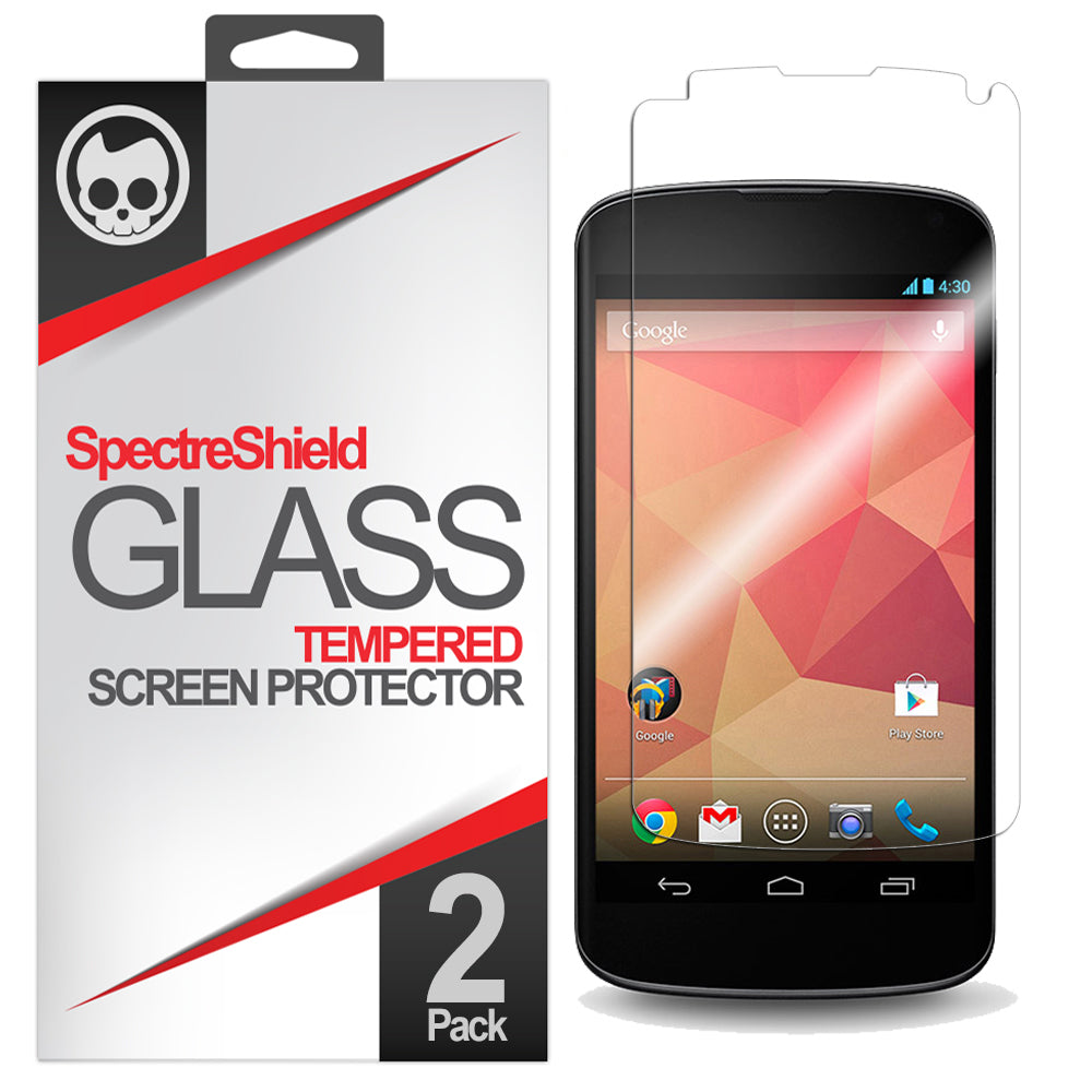 Google Nexus 4 Screen Protector - Tempered Glass