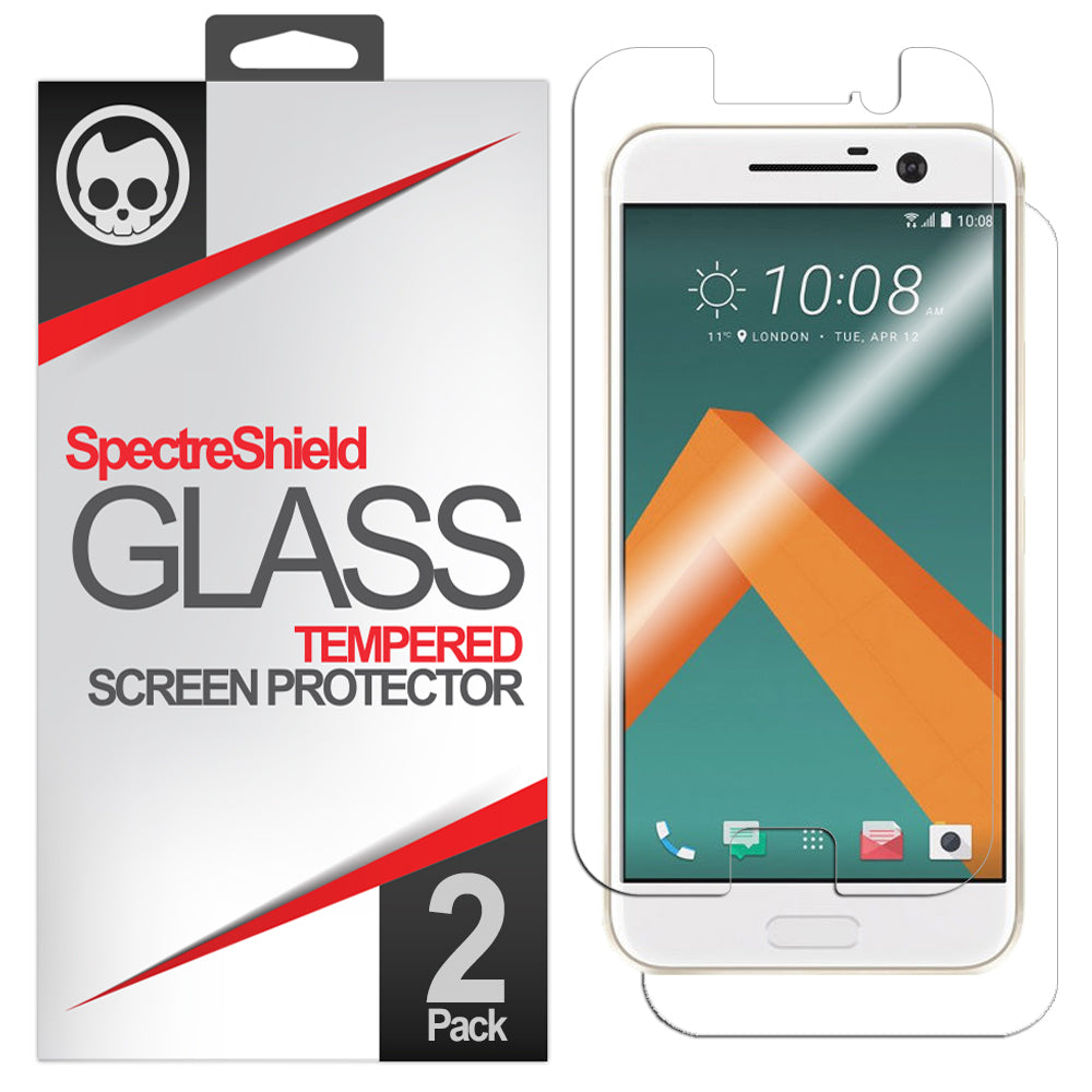 HTC 10 / One M10 (Front / Back) Screen Protector - Tempered Glass