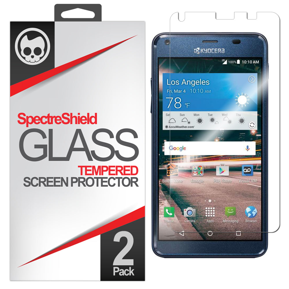 Kyocera Hydro Reach Screen Protector - Tempered Glass