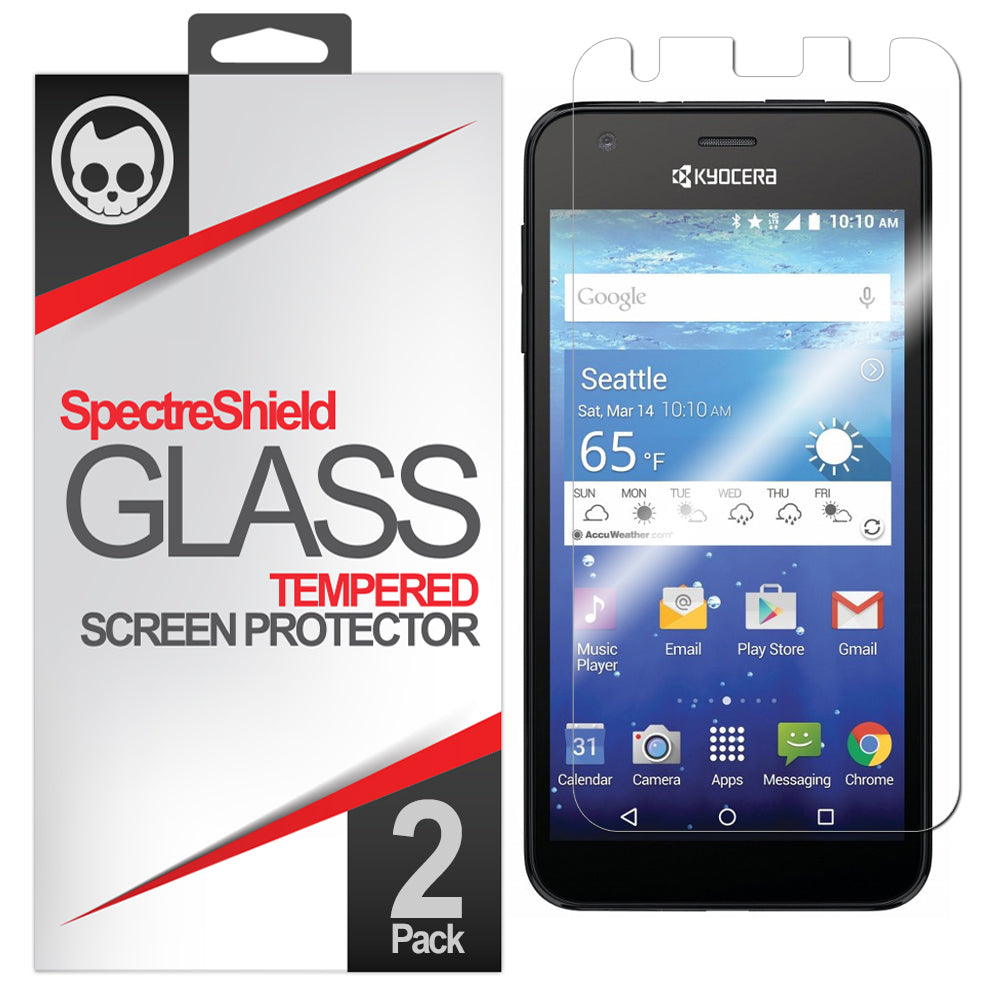 Kyocera Hydro Wave Screen Protector - Tempered Glass
