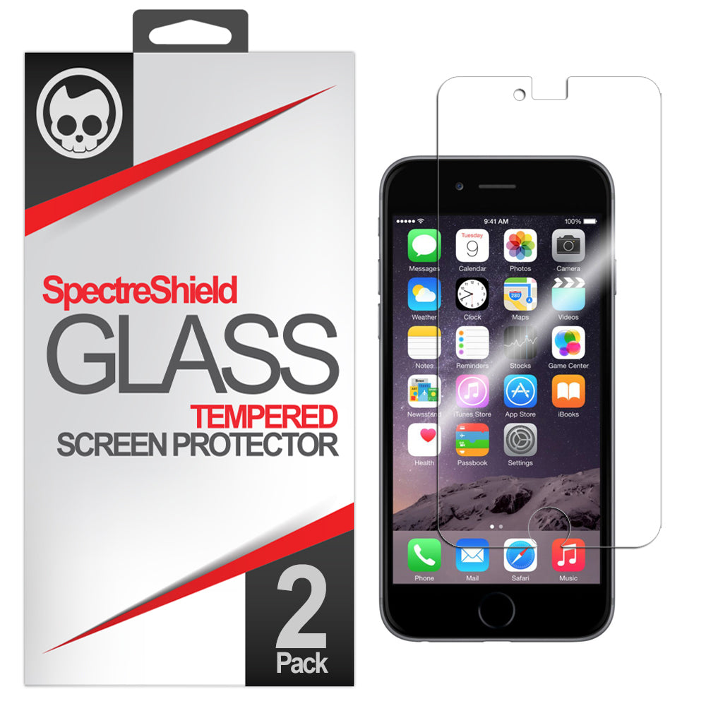 Apple iPhone 6S, 6 Screen Protector - Tempered Glass