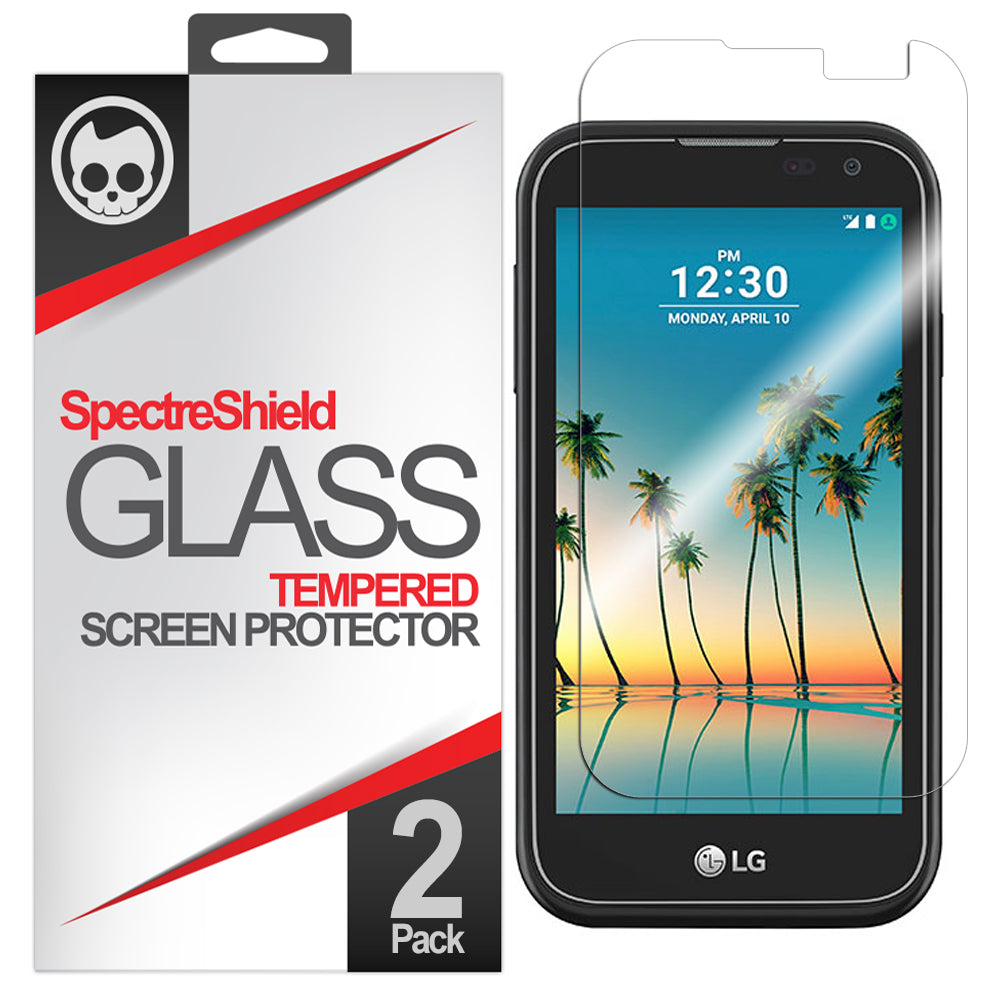 LG K3 Screen Protector - Tempered Glass