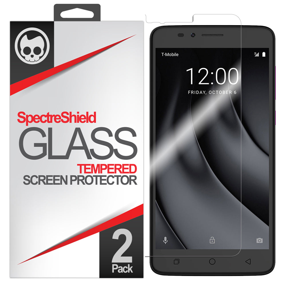 T-Mobile Revvl Plus Screen Protector - Tempered Glass