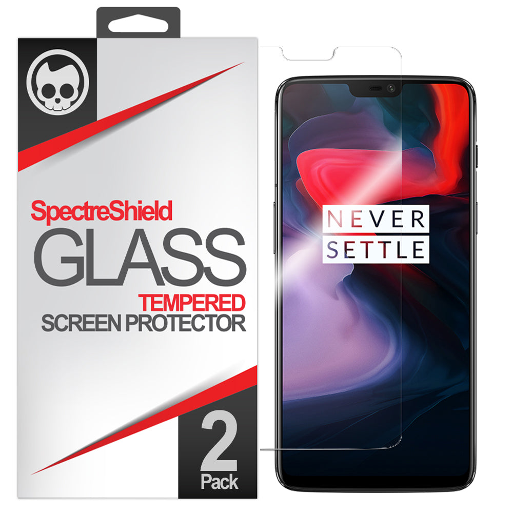 OnePlus 6 Screen Protector - Tempered Glass