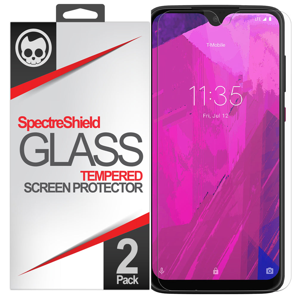 T-Mobile Revvlry Plus Screen Protector - Tempered Glass