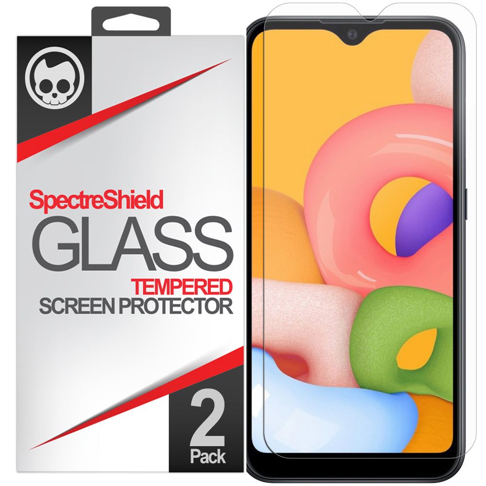 Samsung Galaxy A01 Screen Protector - Tempered Glass
