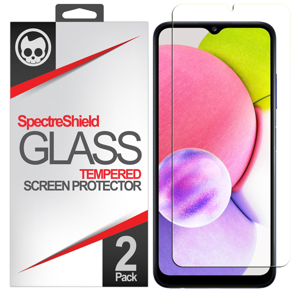 Samsung Galaxy A03s Screen Protector - Tempered Glass