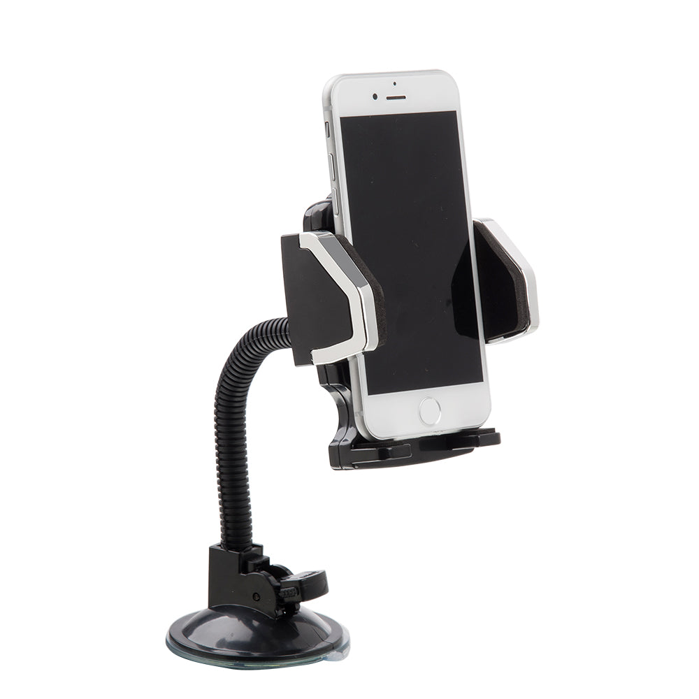 Universal Dashboard Suction Phone Car Mount Holder - Black