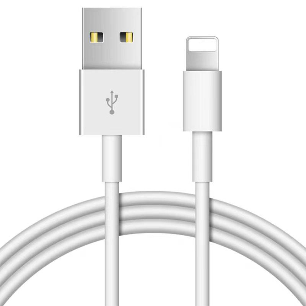 USB-A to Lightning Charging Cable for Apple Devices (3 ft)