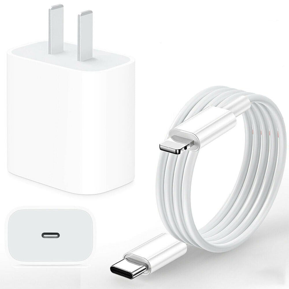 Bundle USB-C 20W Wall Charger with Lightning Cable