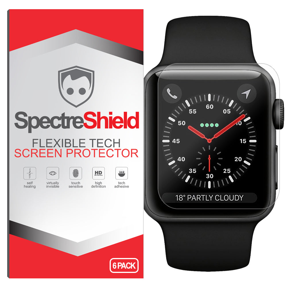 Apple Watch Screen Protector 42mm (Series 3, 2, 1) - 6-Pack