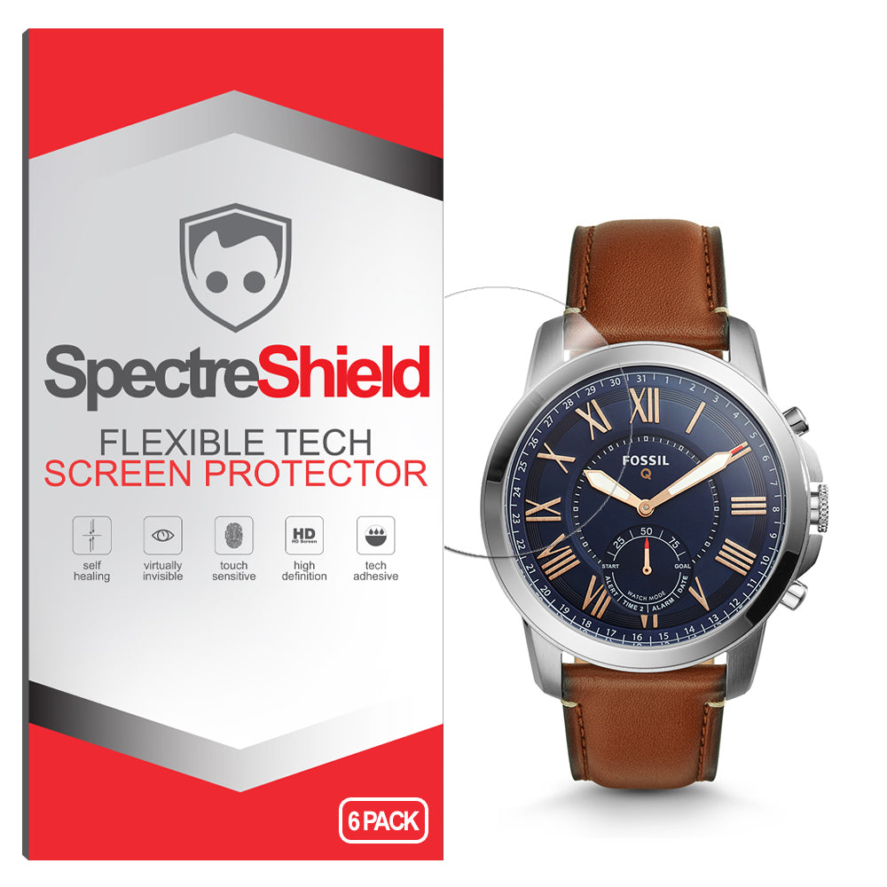 Fossil Hybrid Smartwatch Q Grant Screen Protector - 6-Pack