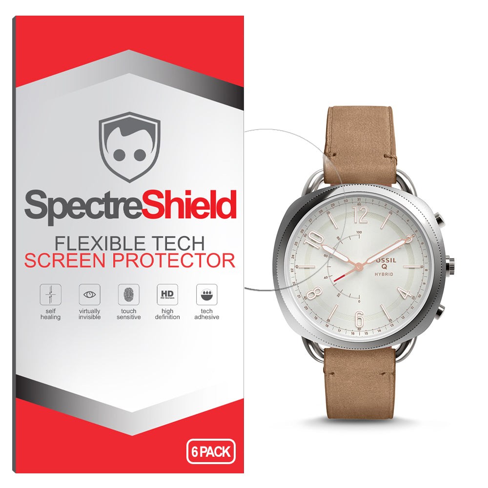 Fossil Hybrid Smartwatch Q Accomplice Screen Protector - 6-Pack