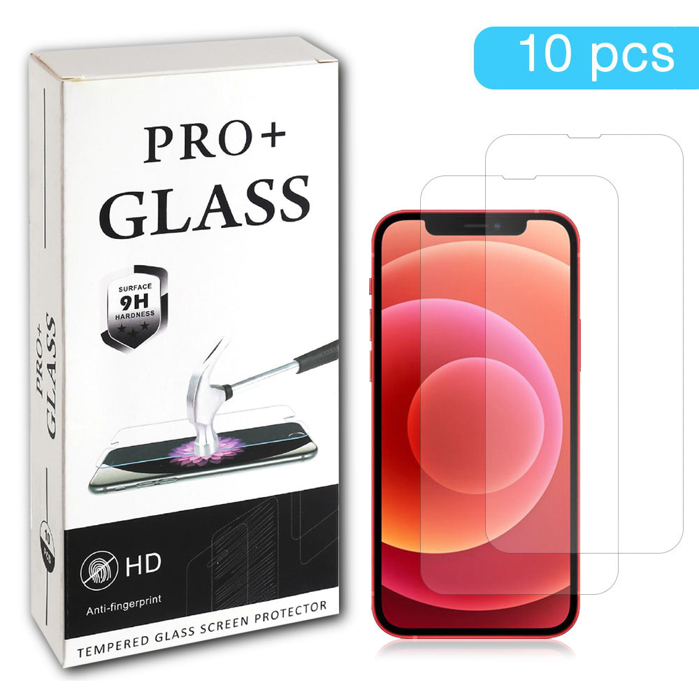Tempered Glass Screen Protector for Apple iPhone 13 (6.1) / 13 Pro (6.1) - 10 Pack